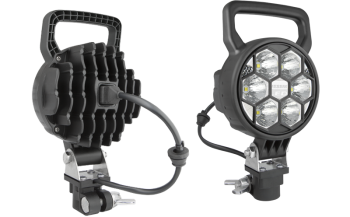 2500lm - modulo LED 12V-24V, cavo 0,22 m, griglia, connettore DIN 72591, maniglia