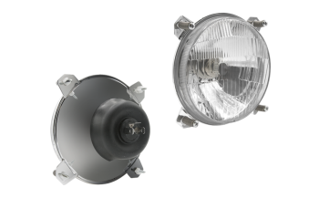 Inserto faro per Ford S10, tipo H4 (luci: anabbaglianti, abbaglianti)