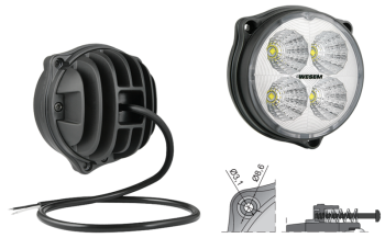 angolo del fascio 58°, 1500lm - modulo LED 12V-24V, cavo 0,5 m