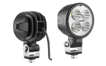 Faro da lavoro con LED, cavo e staffa girevole