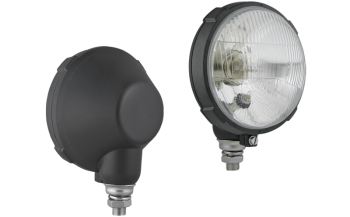 Proiettore anteriore di tipo R2 in involucro di plastica - eretto (luci: anabbaglianti, abbaglianti, posizione)