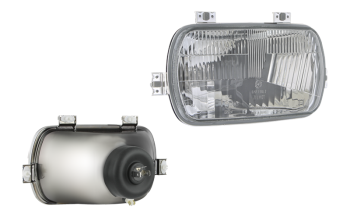 Inserto faro di tipo H4 (luci: anabbaglianti, abbaglianti, posizione)