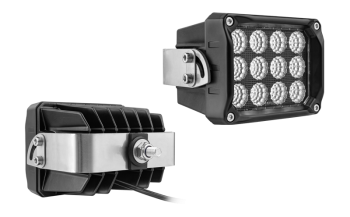 Faro da lavoro con LED, staffa posteriore e cavo