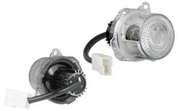senza lampadina, cavo 0,1 m, connettore AMP Faston