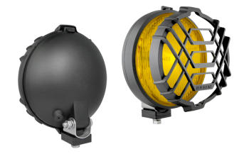 Proiettore alogeno abbagliante - giallo