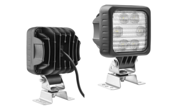 Faro da lavoro con LED, staffa omega e cavo