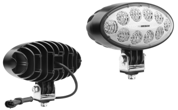 Faro da lavoro con LED, cavo e connettore H9-H11