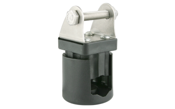 Staffa per tubo Ø15÷28 mm