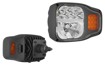 Proiettore anteriore a LED con attacco posteriore e connettore AMP SuperSeal incorporato - sinistro