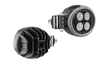 Faro da lavoro con LED e connettore Deutsch DT04-2P incorporato