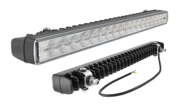 Faro da lavoro con LED, luce di posizione e staffa posteriore