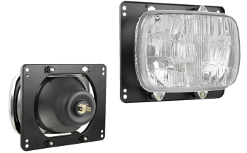 Proiettore anteriore di tipo R2 (luci: anabbaglianti, abbaglianti)