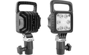 Faro da lavoro con LED, staffa CAR3 e connettore Deutsch DT04-2P incorporato