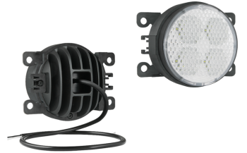 Faro da lavoro con LED e cavo (fissaggio con 4 bulloni)