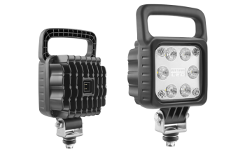 Faro da lavoro con LED e connettore AMP Faston incorporato